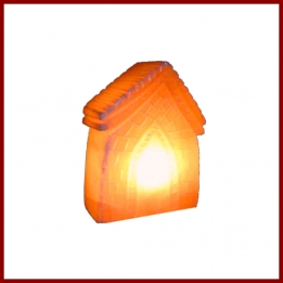 Himalayan House Shape Lamp