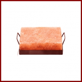 Himalayan Salt Slab Metal 